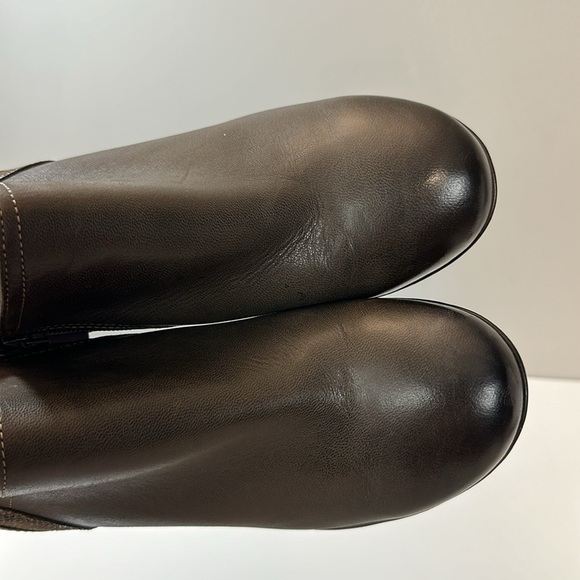 Dansko Marcia Brown Leather Ankle Booties Size 40(9.5-10) - Picture 14 of 15